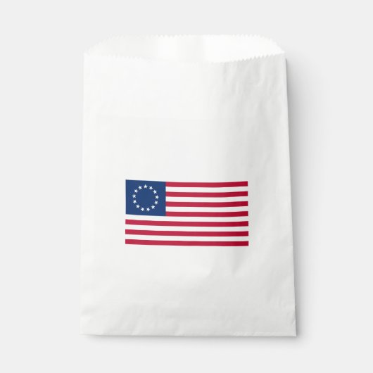 Sachets En Papier Drapeau Betsy Ross (Devant)