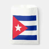 Sachets En Papier Drapeau Cuba (Devant)