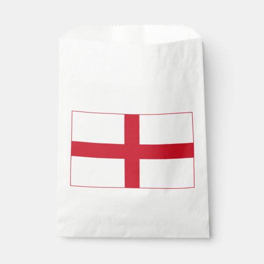 Sachets En Papier Drapeau d'Angleterre (Devant)