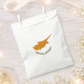 Sachets En Papier Drapeau de Chypre (Coupé)