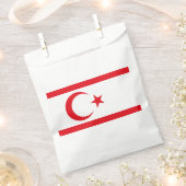 Sachets En Papier Drapeau de Chypre du Nord (Coupé)