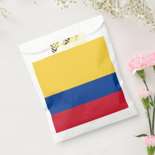 Sachets En Papier Drapeau de Colombie