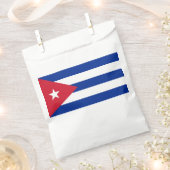 Sachets En Papier Drapeau de Cuba (Coupé)