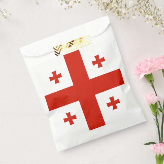 Sachets En Papier Drapeau de Géorgie (Scellé)