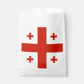 Sachets En Papier Drapeau de Géorgie (Devant)
