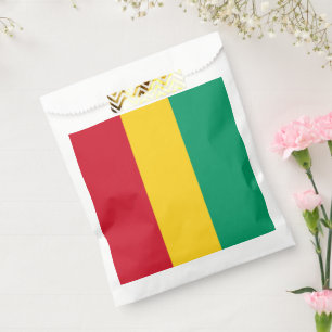 Sachets En Papier Drapeau de Guinée