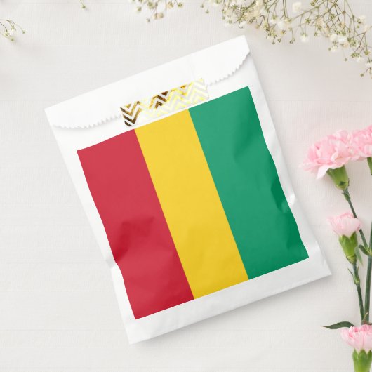 Sachets En Papier Drapeau de Guinée (Scellé)