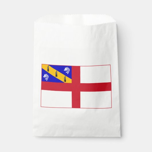 Sachets En Papier Drapeau de Herm (Devant)