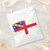Sachets En Papier Drapeau de Herm (Coupé)