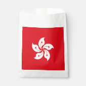 Sachets En Papier Drapeau de Hong Kong (Devant)