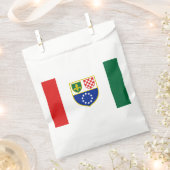Sachets En Papier Drapeau de la Fédération de Bosnie (Coupé)