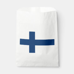 Sachets En Papier Drapeau de la Finlande