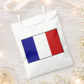 Sachets En Papier Drapeau de la France (Coupé)