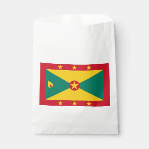 Sachets En Papier Drapeau de la Grenade