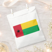 Sachets En Papier Drapeau de la Guinée Bissau (Coupé)