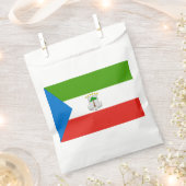 Sachets En Papier Drapeau de la Guinée équatoriale (Coupé)