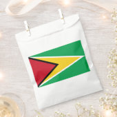 Sachets En Papier Drapeau de la Guyane (Coupé)
