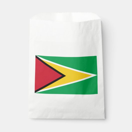 Sachets En Papier Drapeau de la Guyane (Devant)