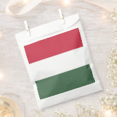 Sachets En Papier drapeau de la Hongrie (Coupé)