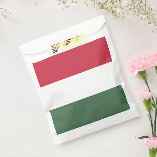 Sachets En Papier drapeau de la Hongrie (Scellé)