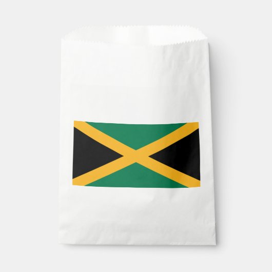 Sachets En Papier Drapeau de la Jamaïque (Devant)