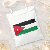 Sachets En Papier Drapeau de la Jordanie (Coupé)