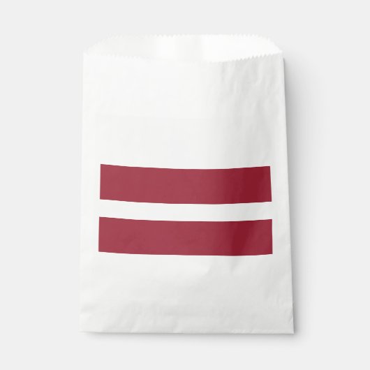 Sachets En Papier Drapeau de la Lettonie (Devant)
