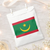 Sachets En Papier Drapeau de la Mauritanie (Coupé)