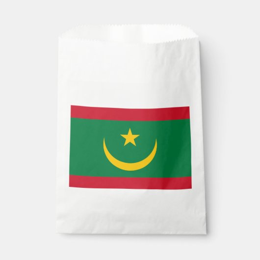 Sachets En Papier Drapeau de la Mauritanie (Devant)