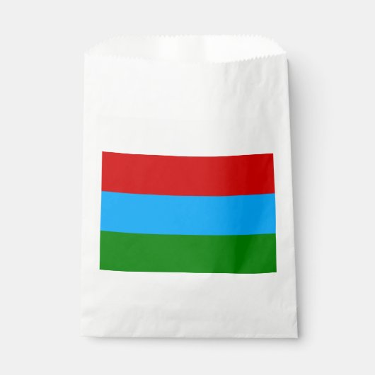 Sachets En Papier Drapeau de la République de Karelia (Devant)