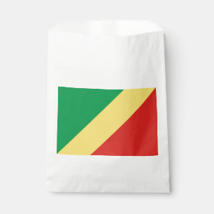 Sachets En Papier Drapeau de la République du Congo