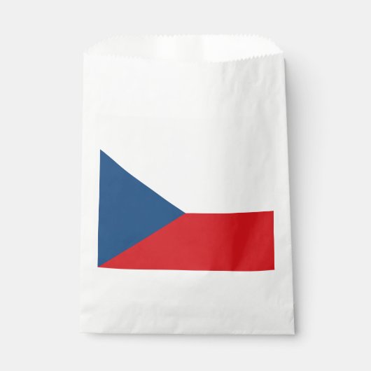 Sachets En Papier Drapeau de la République tchèque (Devant)