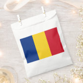 Sachets En Papier Drapeau de la Roumanie (Coupé)