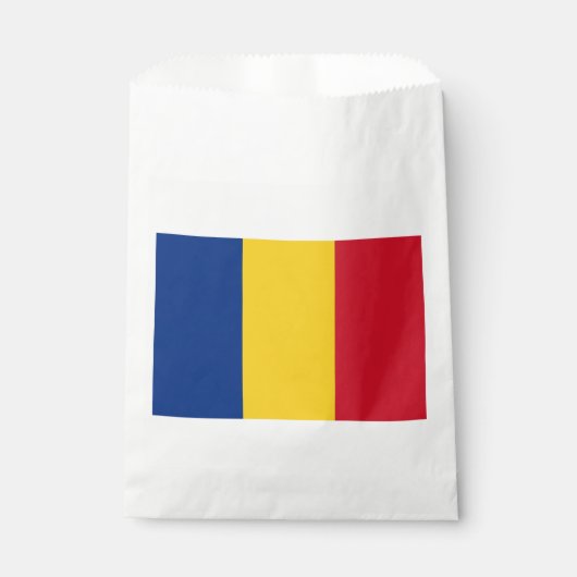 Sachets En Papier Drapeau de la Roumanie (Devant)