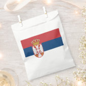 Sachets En Papier Drapeau de la Serbie (Coupé)