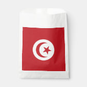 Sachets En Papier Drapeau de la Tunisie (Devant)