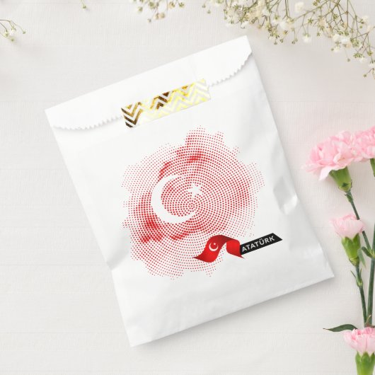 Sachets En Papier Drapeau de la Turquie (Scellé)