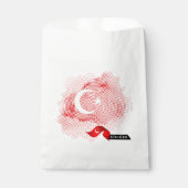 Sachets En Papier Drapeau de la Turquie (Devant)
