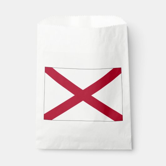 Sachets En Papier Drapeau de l'Alabama (Devant)