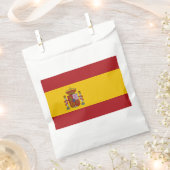 Sachets En Papier Drapeau de l'Espagne (Coupé)
