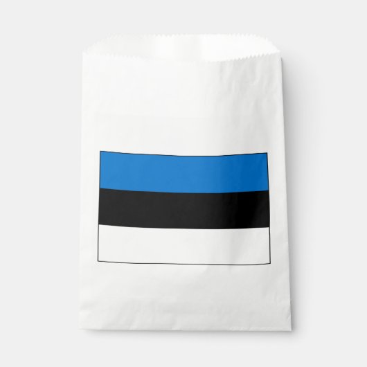 Sachets En Papier Drapeau de l'Estonie (Devant)