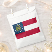 Sachets En Papier Drapeau de l'État de Géorgie (Coupé)