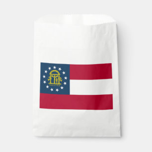 Sachets En Papier Drapeau de l'État de Géorgie