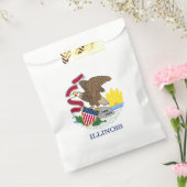 Sachets En Papier Drapeau de l'État de l'Illinois (Scellé)