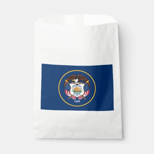 Sachets En Papier Drapeau de l'État de l'Utah (Devant)