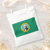 Sachets En Papier Drapeau de l'État de Washington (Coupé)