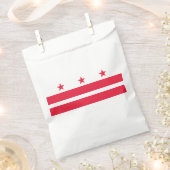 Sachets En Papier Drapeau de l'État de Washington DC (Coupé)