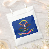 Sachets En Papier Drapeau de l'État du Dakota du Nord (Coupé)