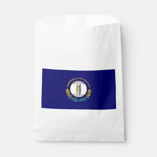 Sachets En Papier Drapeau de l'État du Kentucky (Devant)