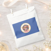 Sachets En Papier Drapeau de l'État du Minnesota (Coupé)